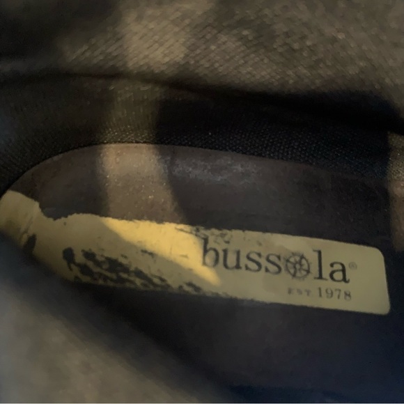 Bussola Siena Black Leather Tall Riding Boots  Buckle Strap sz 37 (US 6.5-7) - Picture 13 of 13